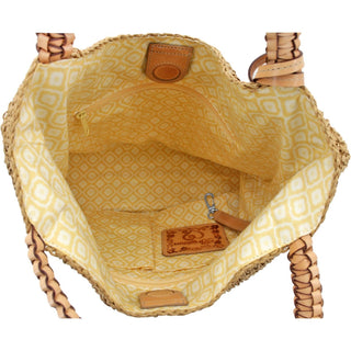 Brighton - Beach Life Weaved Rattan Tote Purse