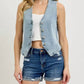 Risen - V-neck Button Down Vest