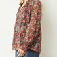 Entro - Floral V-neck Top