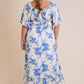 Gilli - Indigo Bloom Maxi Dress