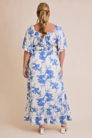 Gilli - Indigo Bloom Maxi Dress