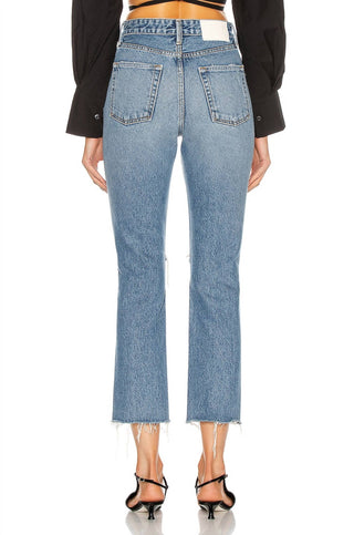 Grlfrnd - Karolina High Rise Straight Crop