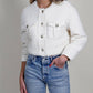 Generation Love - Emille Tweed Bomber Jacket