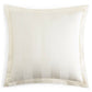 Hudson Park Collection 600 Thread Count Stripe Euro Sham Ivory