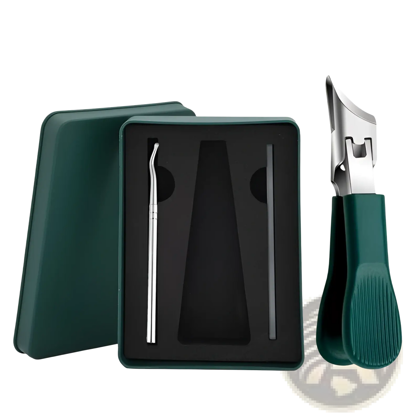 Bevel Nail Clippers 3 Piece Anti Splash Set