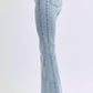 Judy Blue - Rhinestone Detail Flare Jeans
