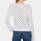 Autumn Cashmere - Texture Stitch Crewneck Top