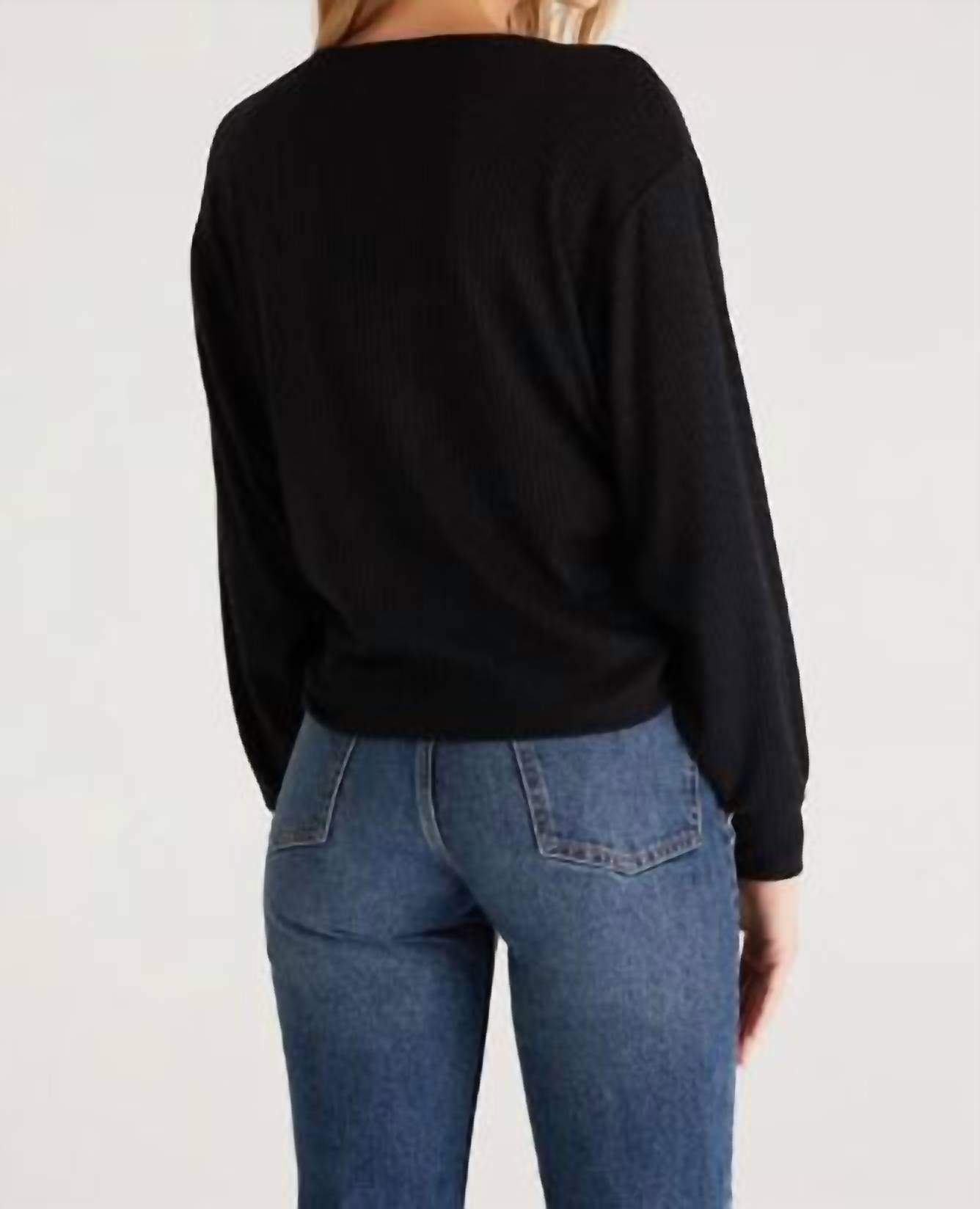 Z Supply - Saima Twist Long Sleeve Top