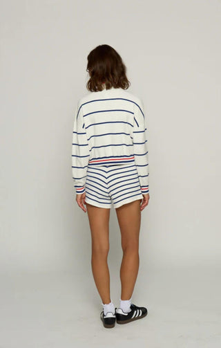 Central Park West - Nautical Striped Polo