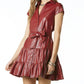 Tart Collections - Viola Vegan Leather Dress
