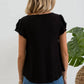 Blu Pepper - V-neck Scallop Top