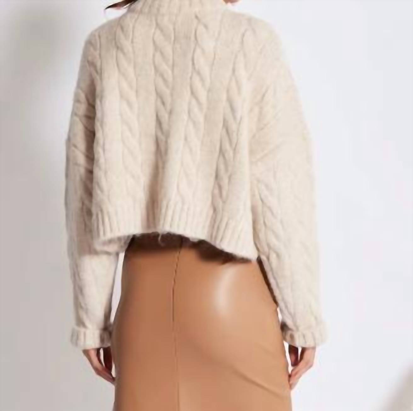 Bishop + Young - Kyla Cable Knit Sweater