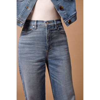 Tribal - Blue Thread Brookke Hugging Palazzo Jeans