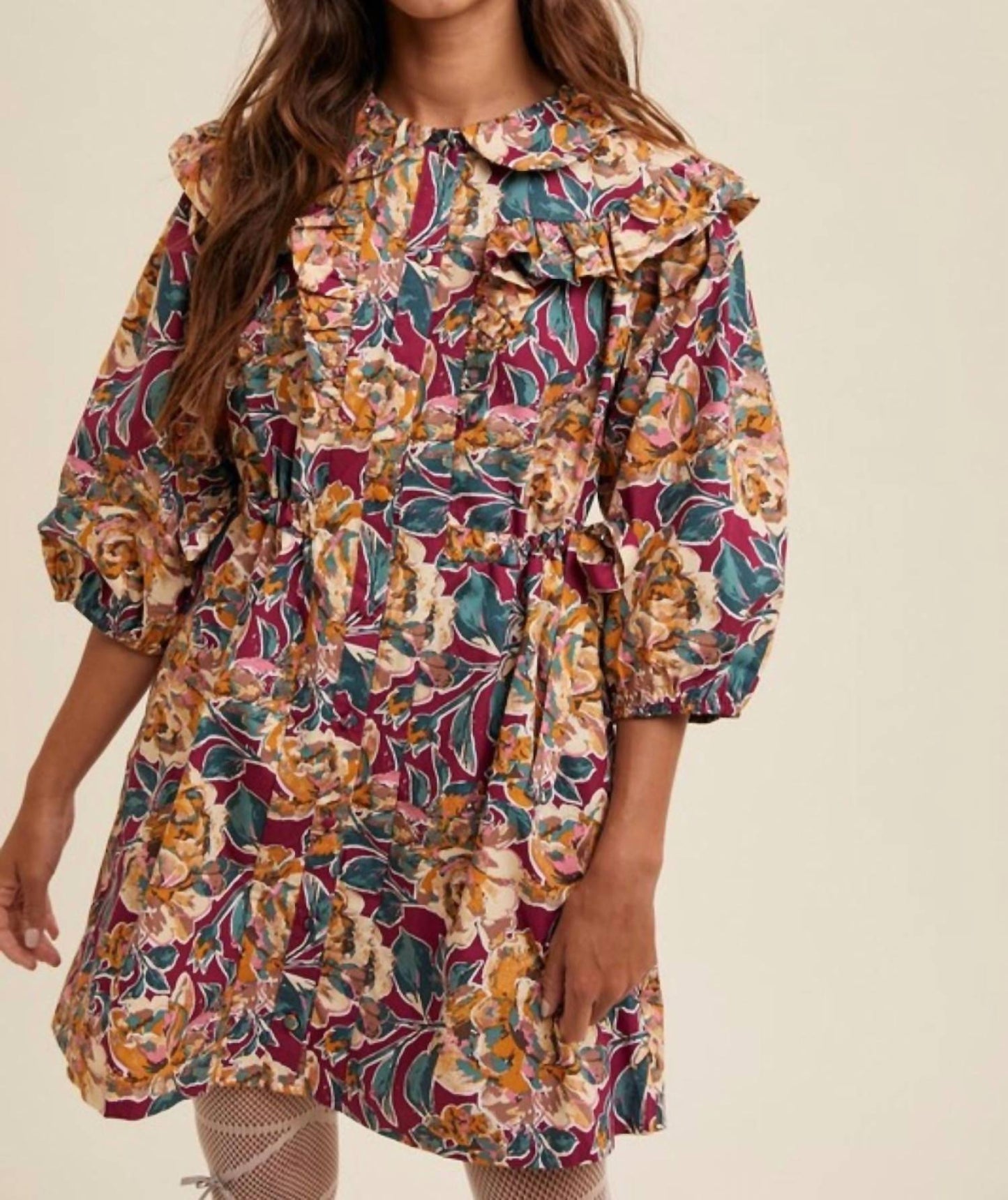 Fashion Go - Floral Mini Dress