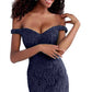Jovani - Long Lace Mermaid Dress