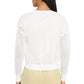 Autumn Cashmere - Solid Mesh Cardigan