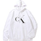 Calvin Klein - Mixed Logo Monogram Pullover Hoodie
