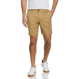 Original Penguin Men s Stretch Cotton Twill Shorts Beige Size 38