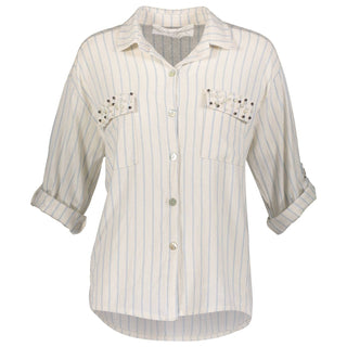 Guadalupe Design - Women's Giovanna Stripes Top