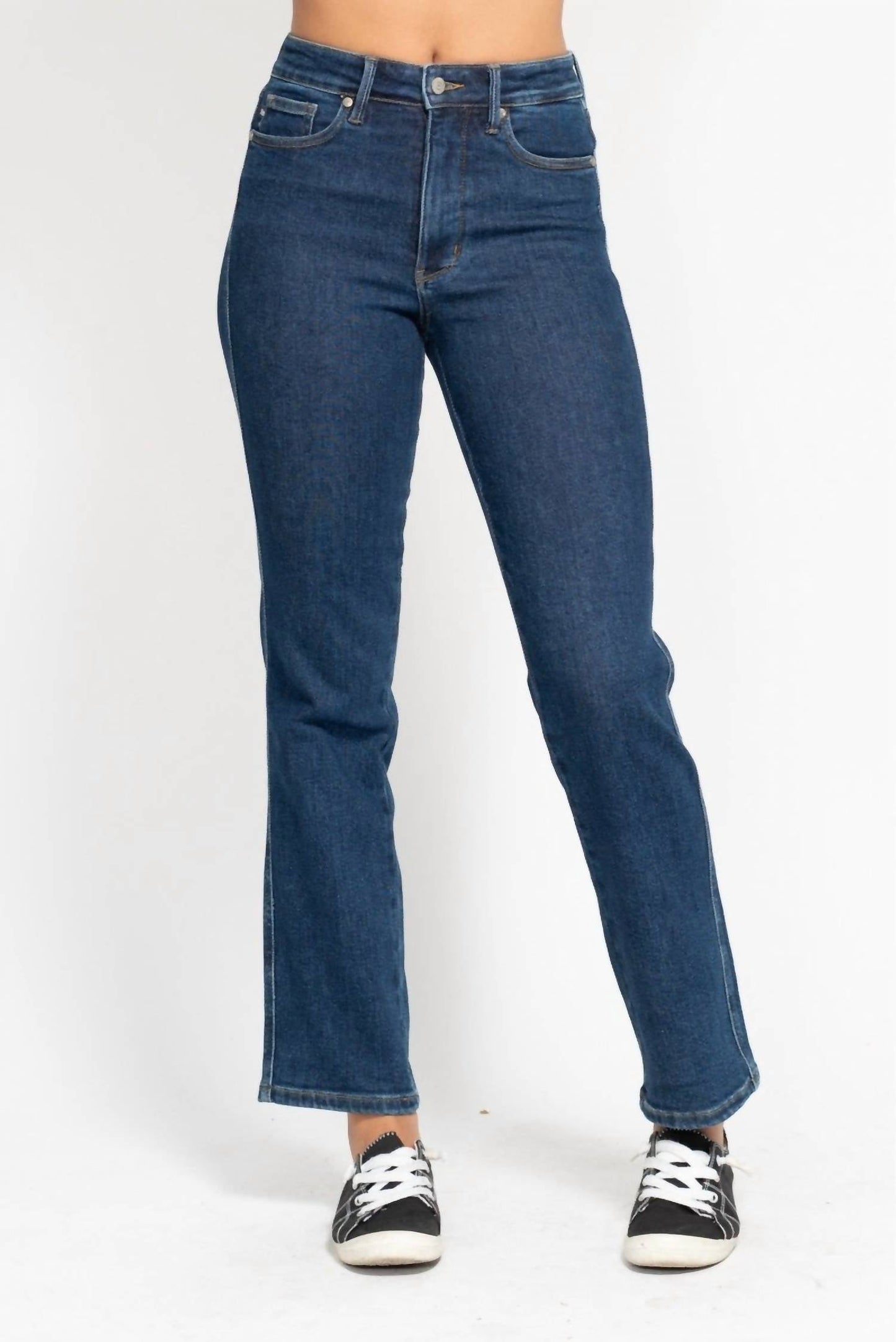 Judy Blue - High-rise Tummy Control Straight Jeans