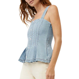 Veronica Beard - LAURA DENIM TOP