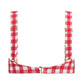Montce - Gingham Bustier Bikini Top