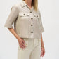 Joseph Ribkoff - Women's Short Sleeve Boxy Jacket