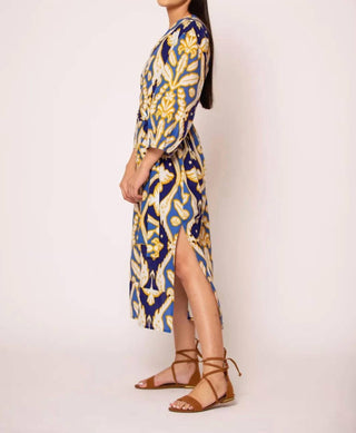 Beyond By Vera - Isla Cotton With Sash Maxi Dress