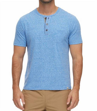 Flags & Anthem - Biscoe Snowy Stripe Crewneck Tee