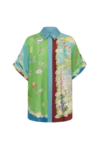 Alemais - Daria Silk Shirt