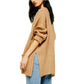 Topshop - Open Front Knit Oversized Sweater Cardigan