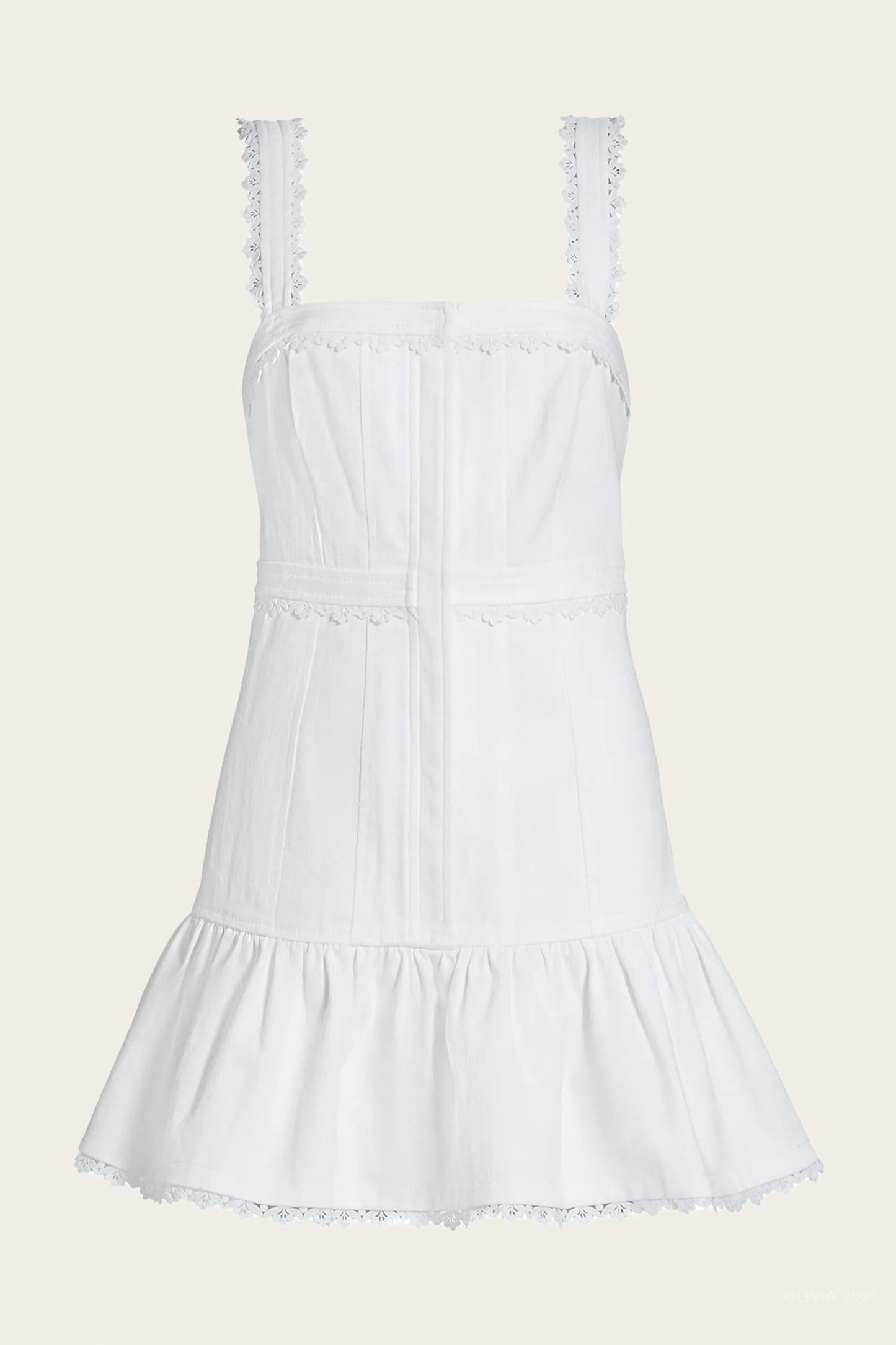 Cinq A Sept - Vineyard Lace Mini Dress