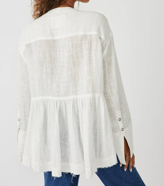 Free People - Miles Away Babydoll Top