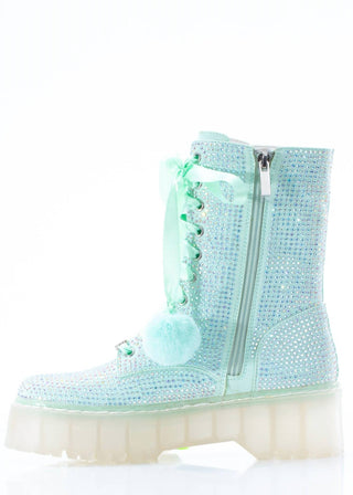 Sparkl Fairy Couture - Women's Jade Combat Boot