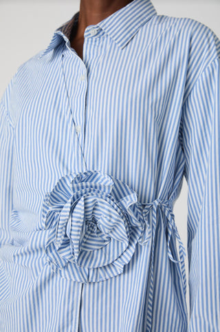 French Connection - Cambria Cot Stripe Crosa Shirt
