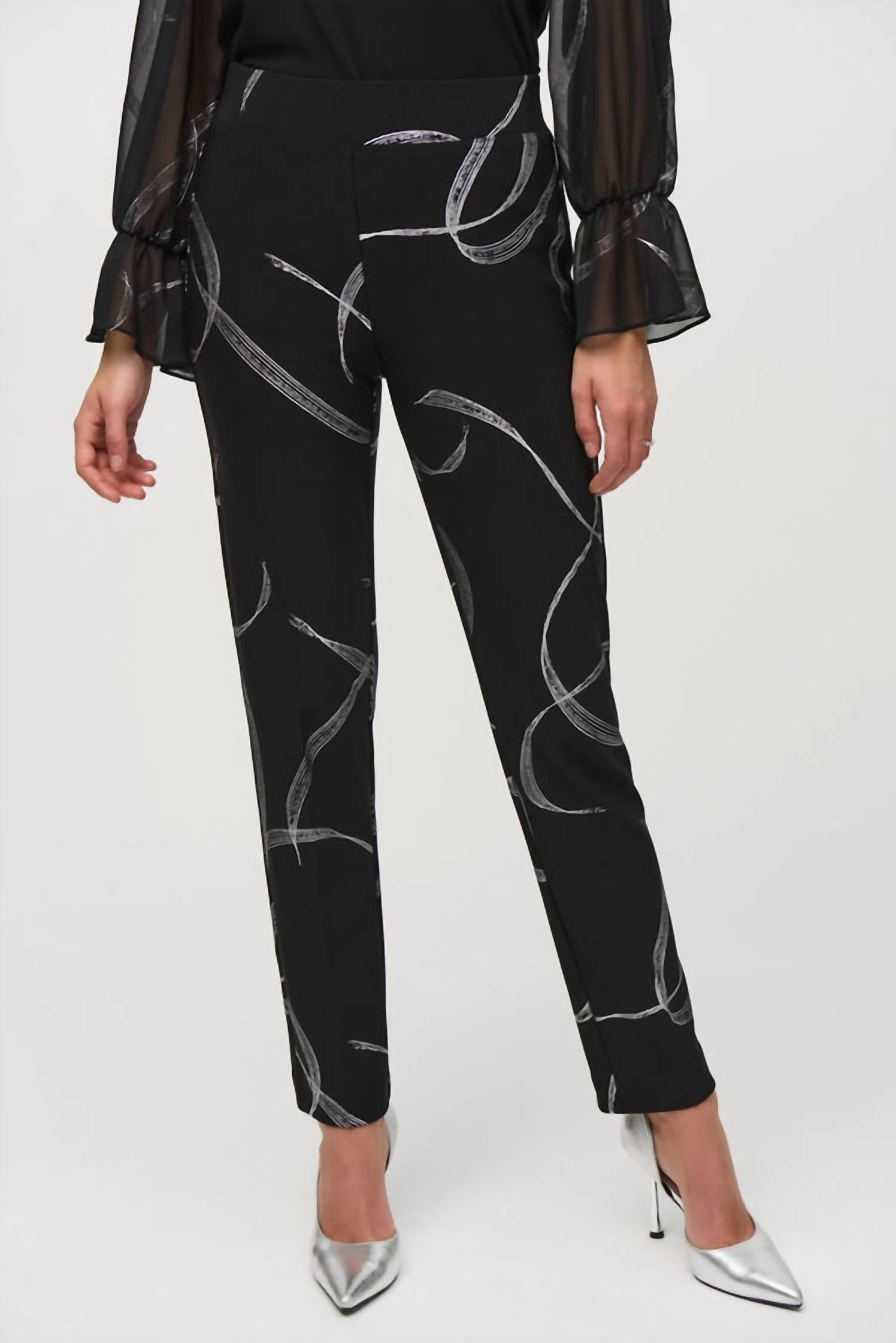 Joseph Ribkoff - ABSTRACT PRINT PANTS
