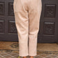 Dolce Cabo - Faux Suede Paper Bag Waist Pant With Tie