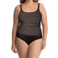 Miraclesuit - Spot On Fauxkini One Piece Swimsuit - Plus