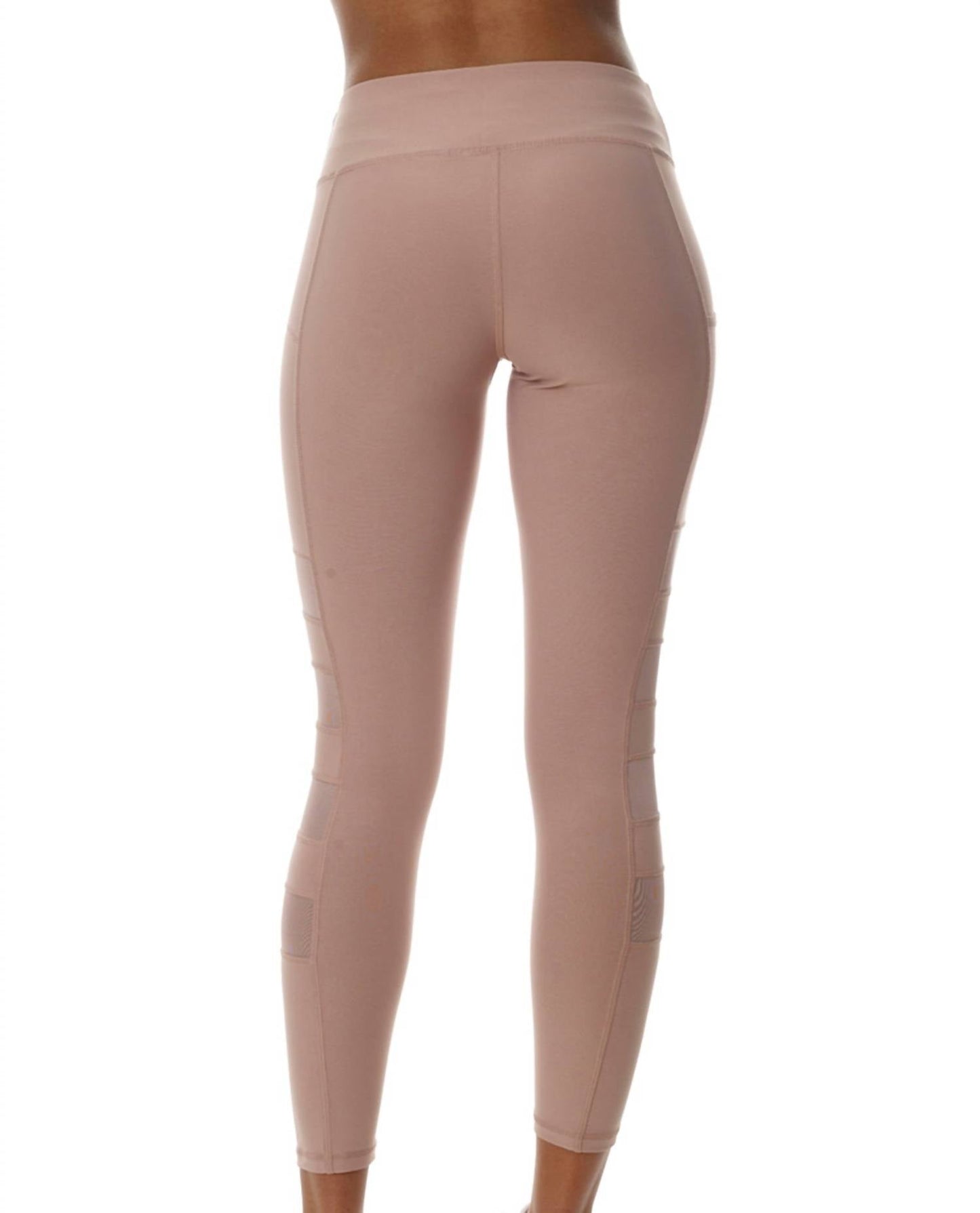 X By Gottex - High Waisted Mesh Sides Legging with Pocket