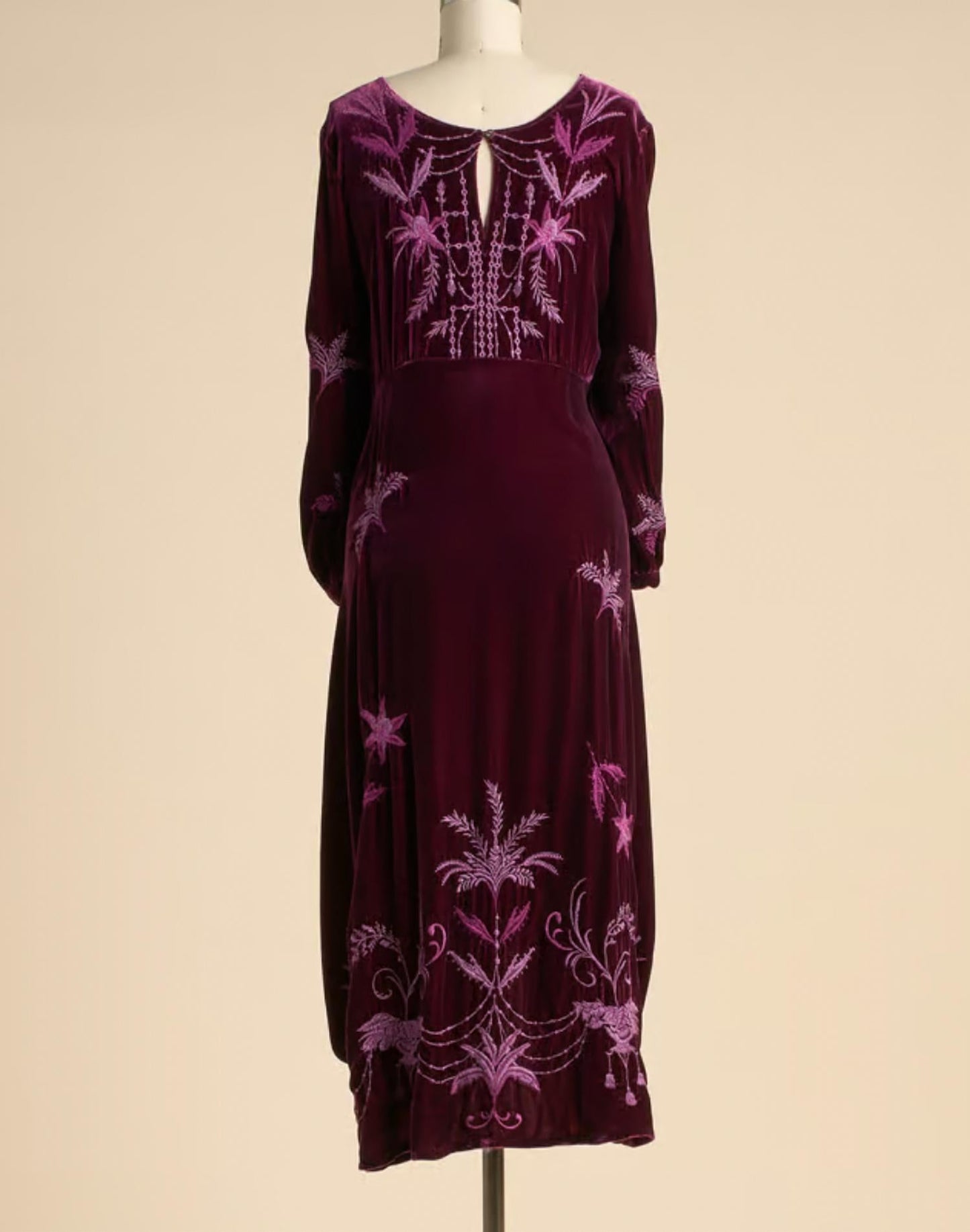 Johnny Was - Palmira Silk Velvet Dress