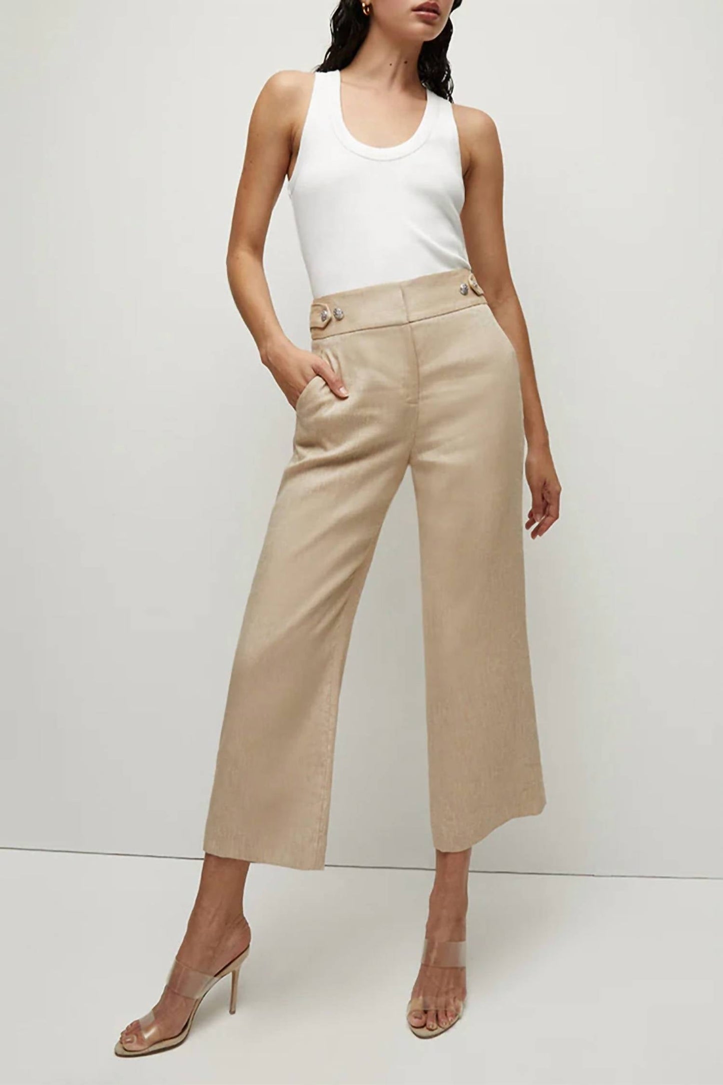 Veronica Beard - Aubrie Linen Pant