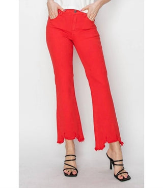 Risen - Mid Rise Step Hem Jean - Plus