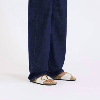 Birkenstock - Women's Madrid Hammered Big Buckle Narrow Sandal