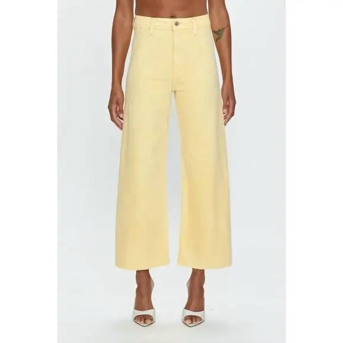 Pistola - Women's Penny Ankle Pintuck High Rise Wide Leg Pant