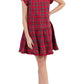 Sail To Sable - Mistletoe Plaid Dress