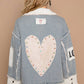 Pol - Twill Denim Heart Back Jacket