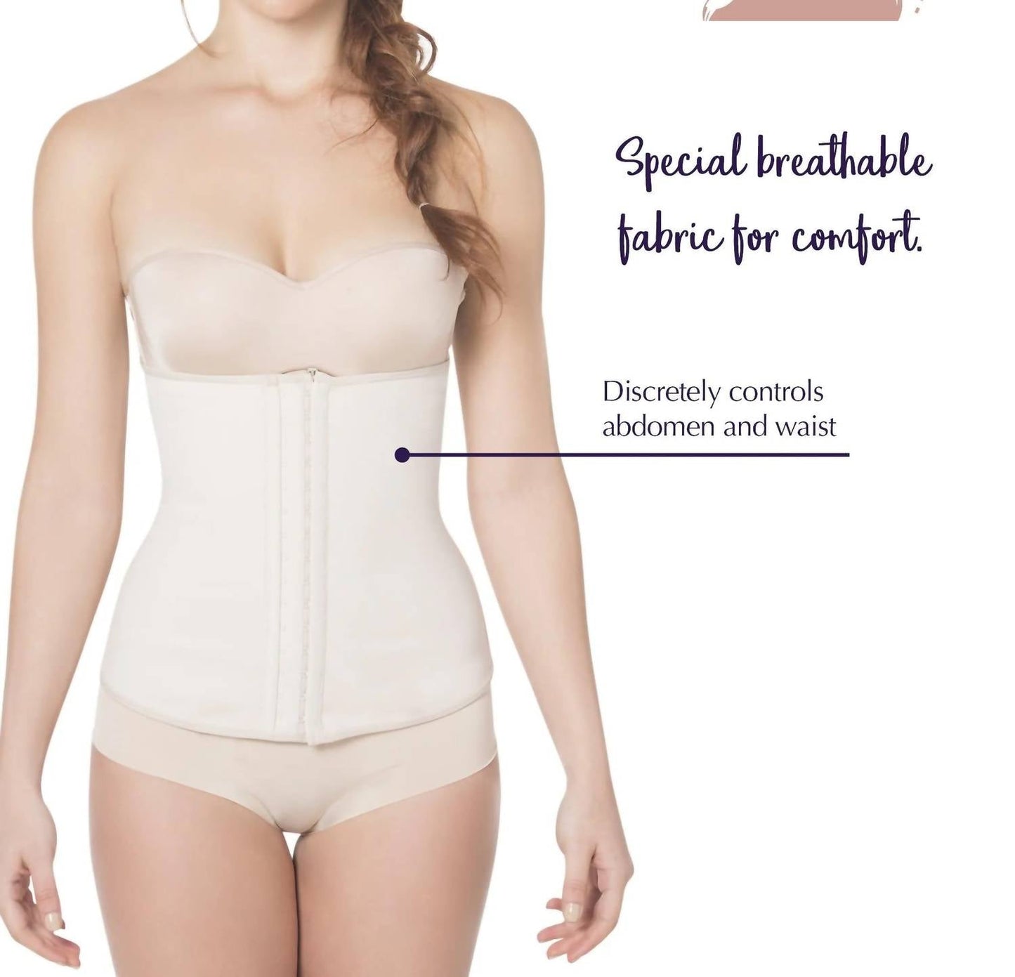 Siluets - Shaping Waist Cincher With Latex