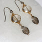 Anne Vaughan - Women's Smokey Quartz Dangle Earrings