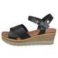 Xti - Women's Wedge Cross Strap Sandals