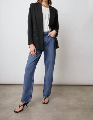 Rails - Twill Double-breasted Jacket Blazer